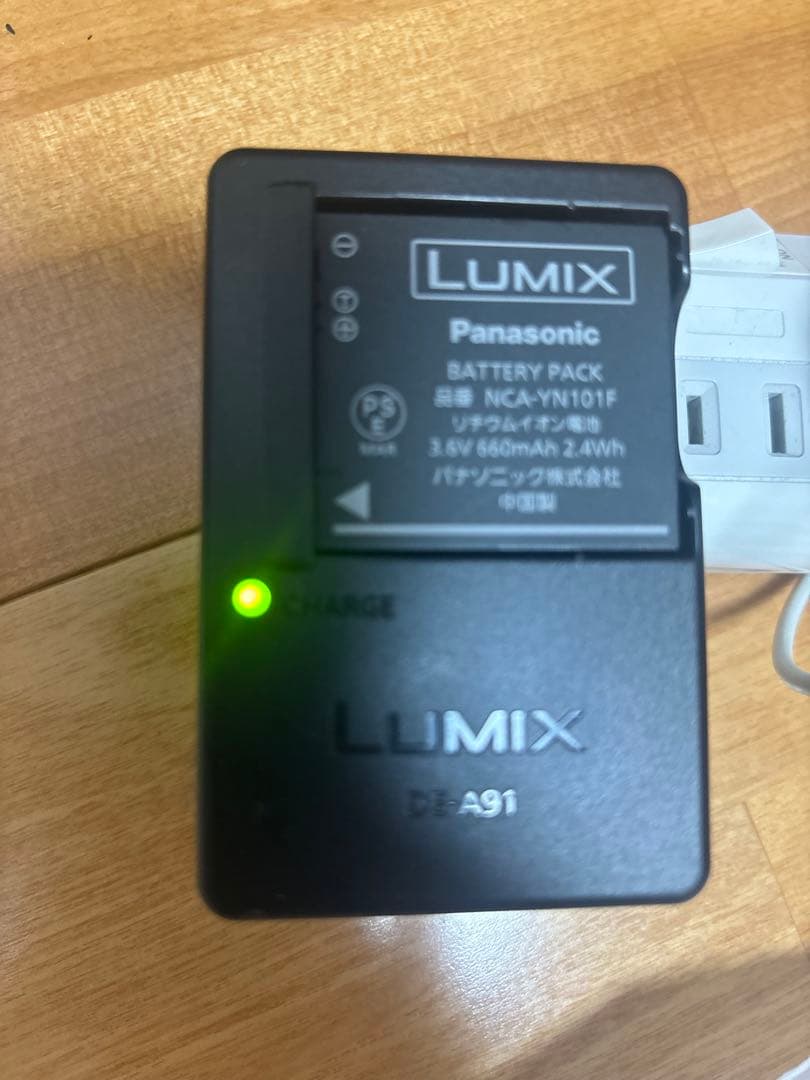 【美品】Panasonic LUMIX DMC-FP7 ゴールド動作品