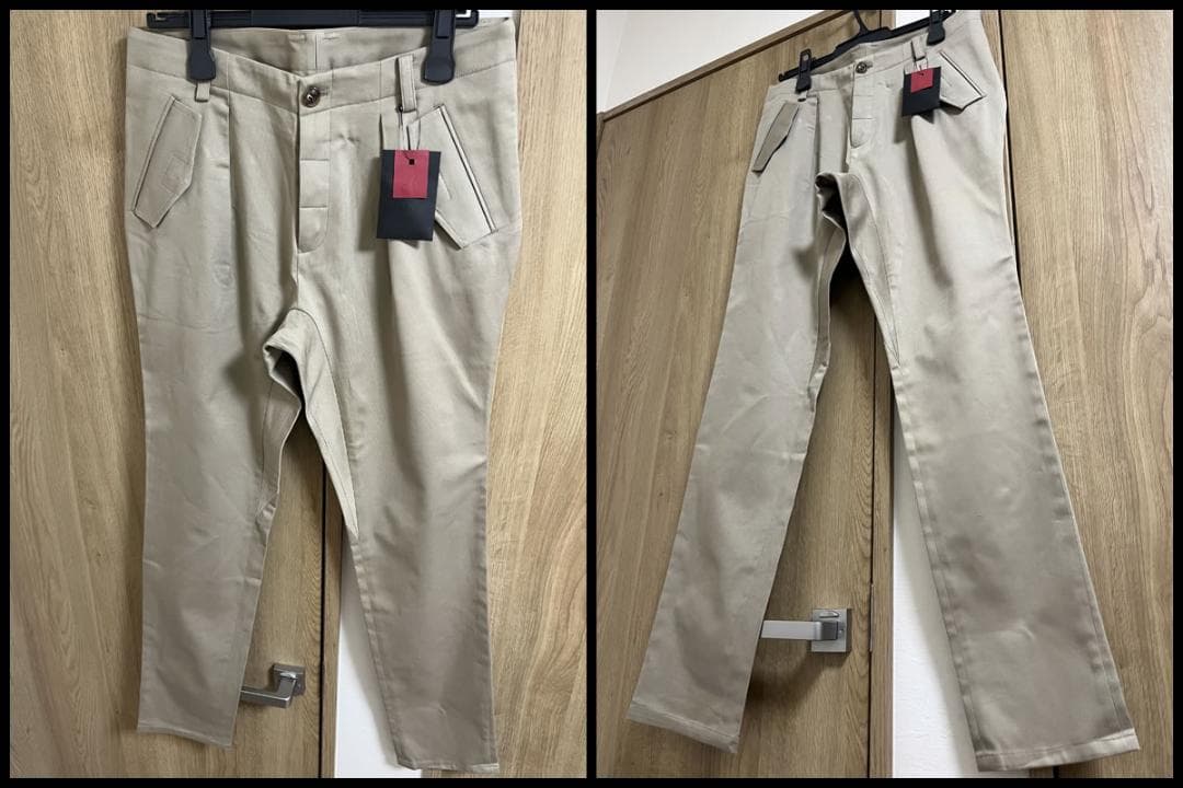 新品アトウatoストレッチジョッパーズパンツ／サルエルパンツ／テーパードパンツ