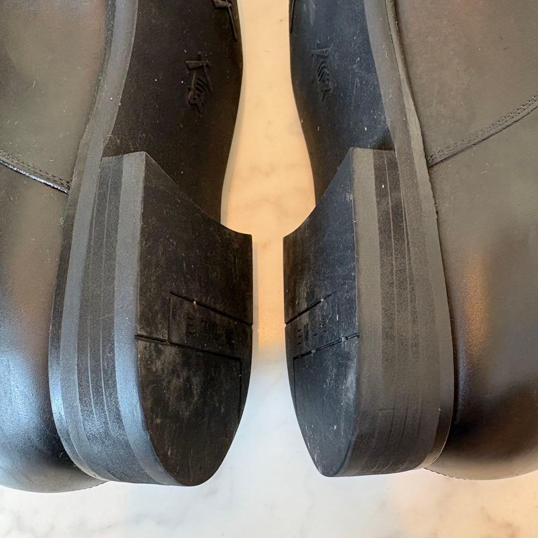 美品　レインシューズ　防水 友二郎 三陽山長　27.5cm 9.5 ビジネス革靴