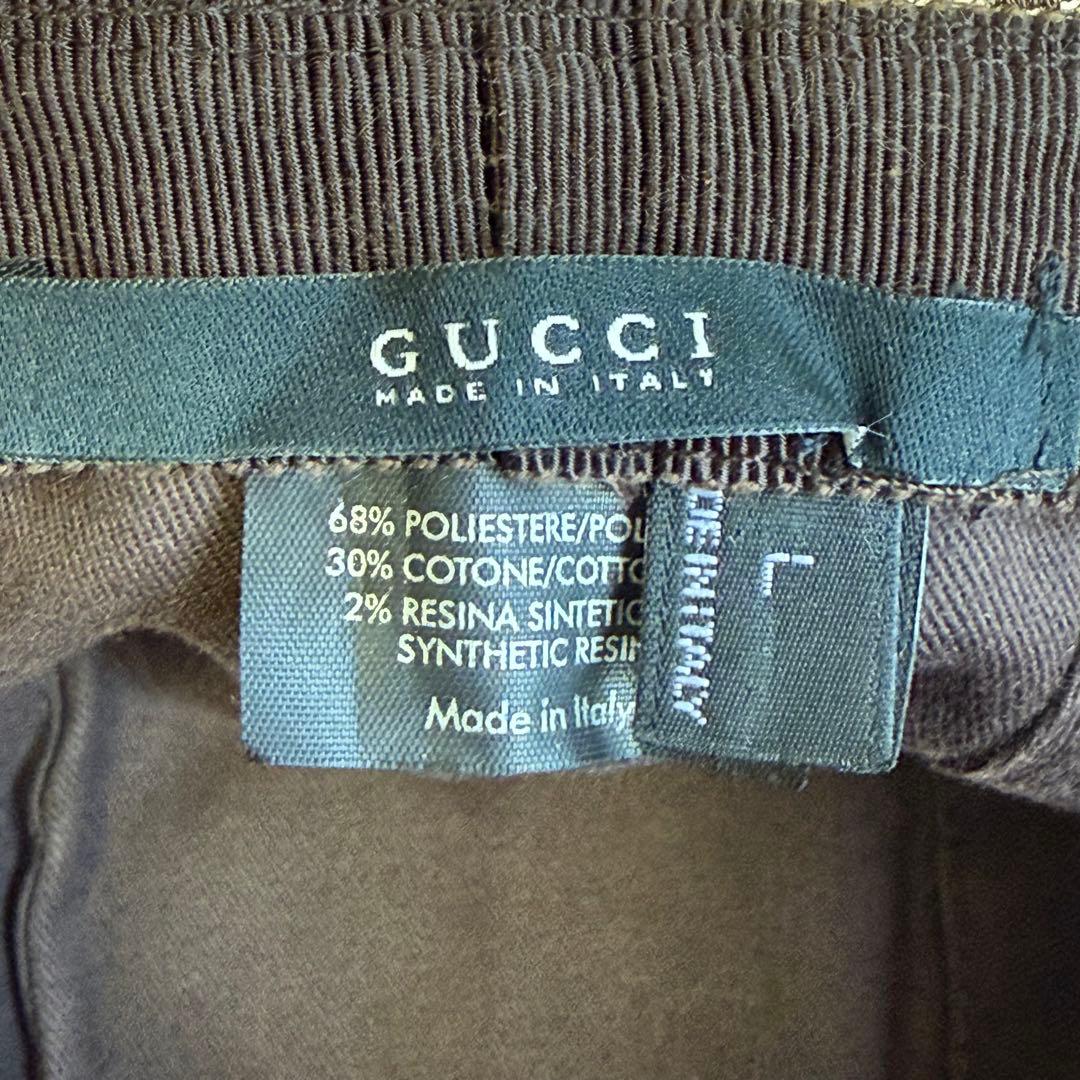 美品 GUCCI バケットハット GGキャンバス シェリーライン Lサイズ
