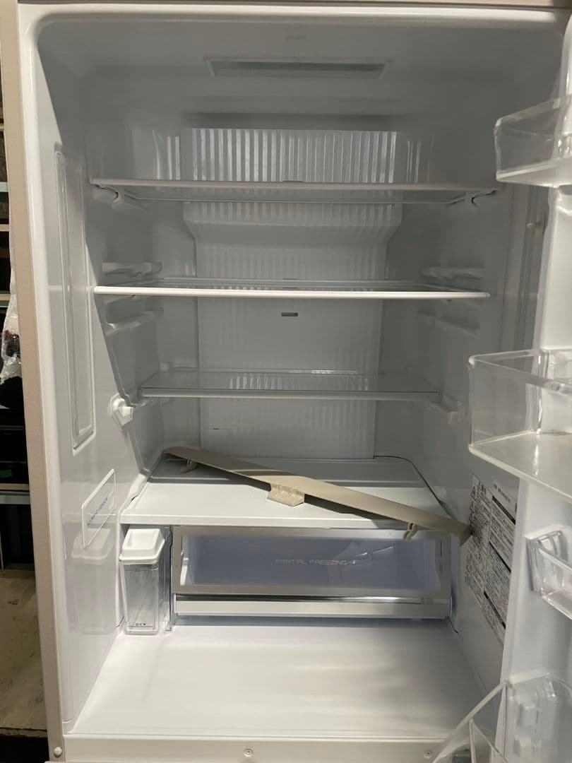 030408 Panasonic ノンフロン冷凍冷蔵庫 NR-E414V-N