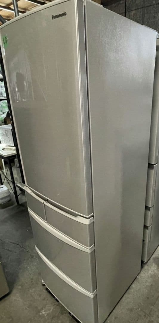 030408 Panasonic ノンフロン冷凍冷蔵庫 NR-E414V-N