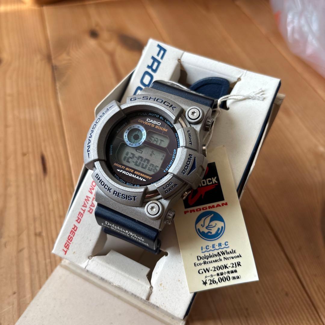 G-SHOCK イルカクジラ フロッグマン GW-200K-2JR CASIO