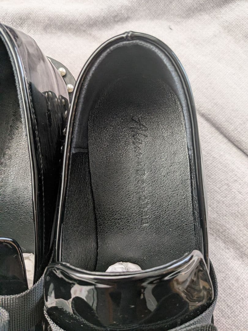 アキロン×Donobanコラボ パールリボンローファーM