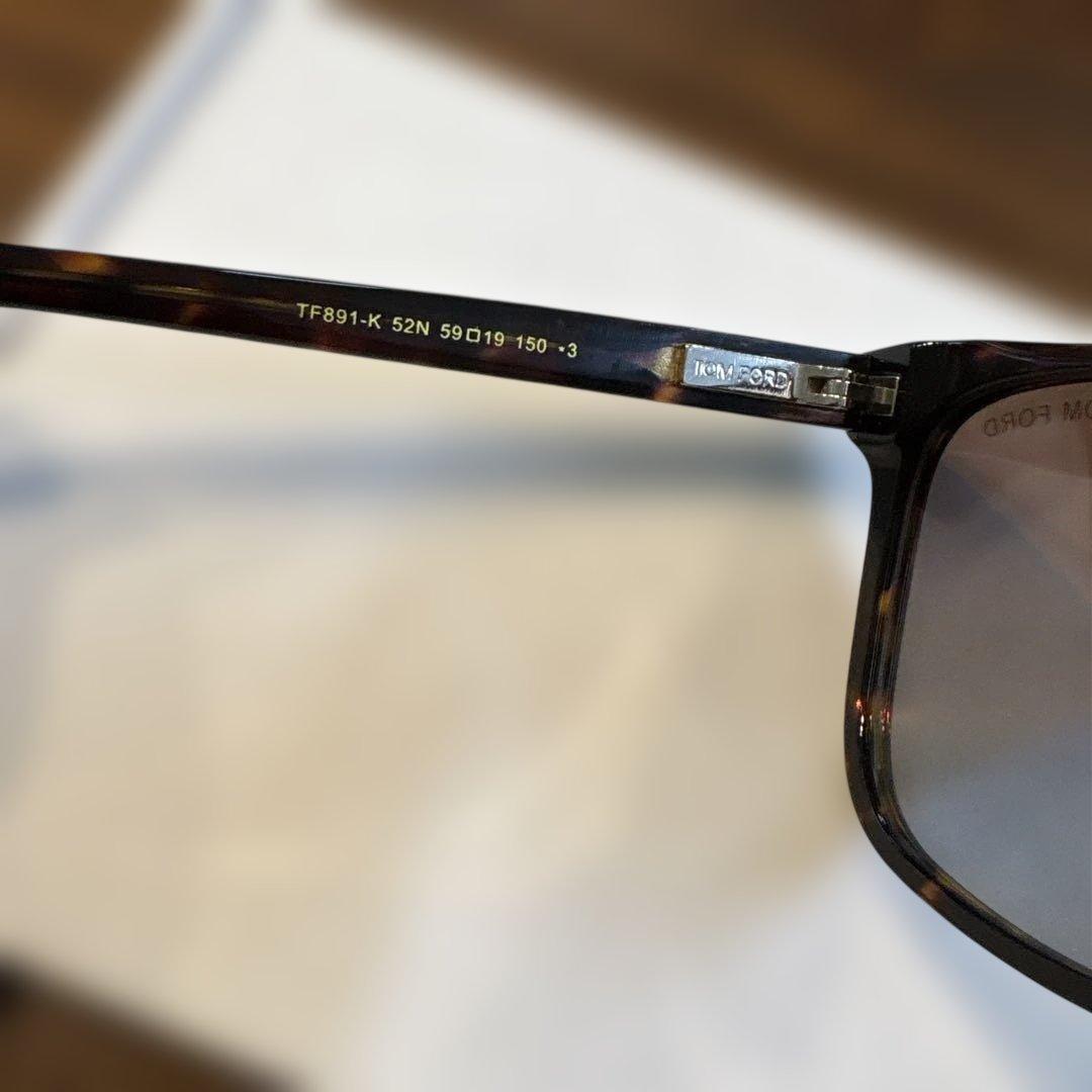 美品・TOM FORD TF891-K 52N 59▫︎19 サングラス