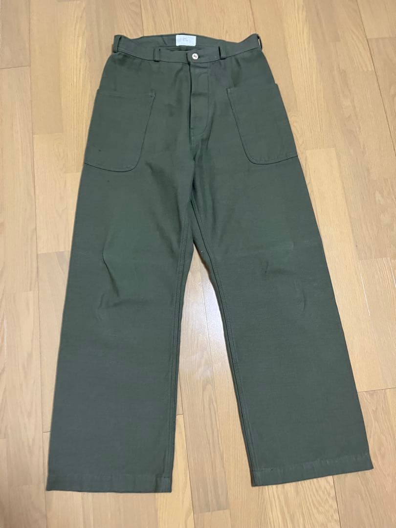【gg】HERILL 24aw ベイカーパンツ　サイズ1