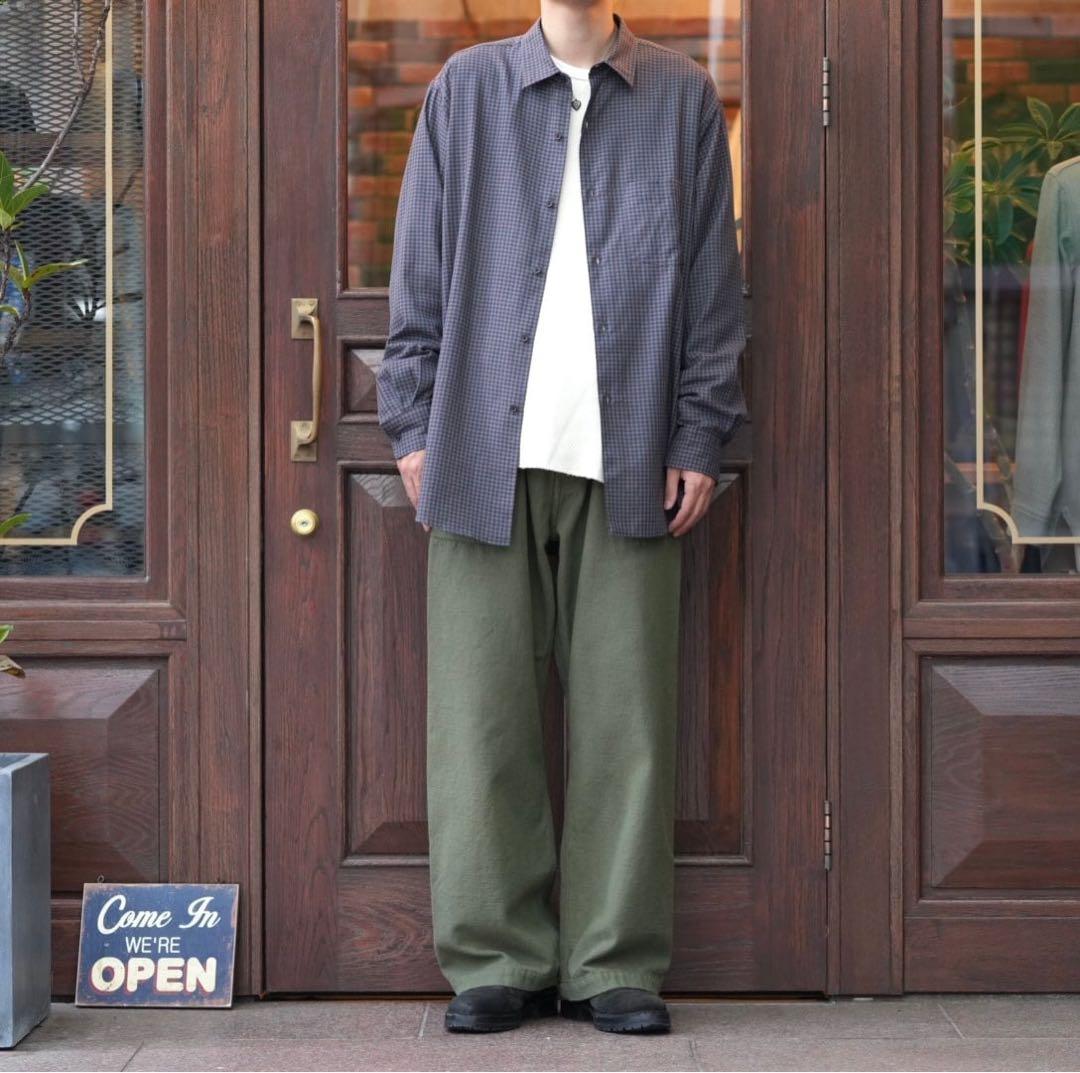 【gg】HERILL 24aw ベイカーパンツ　サイズ1