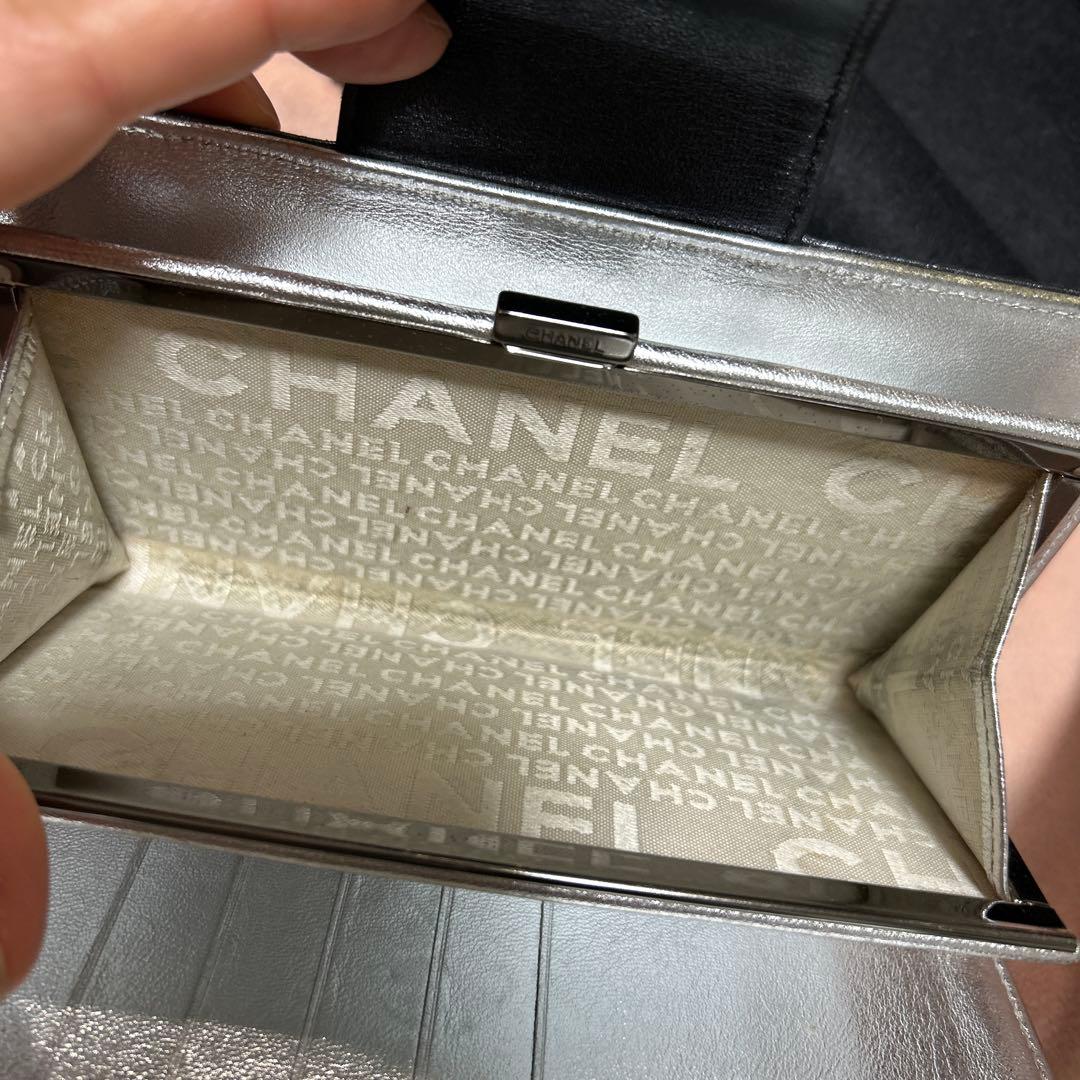 【CHANEL 】ココマーク　がま口長財布