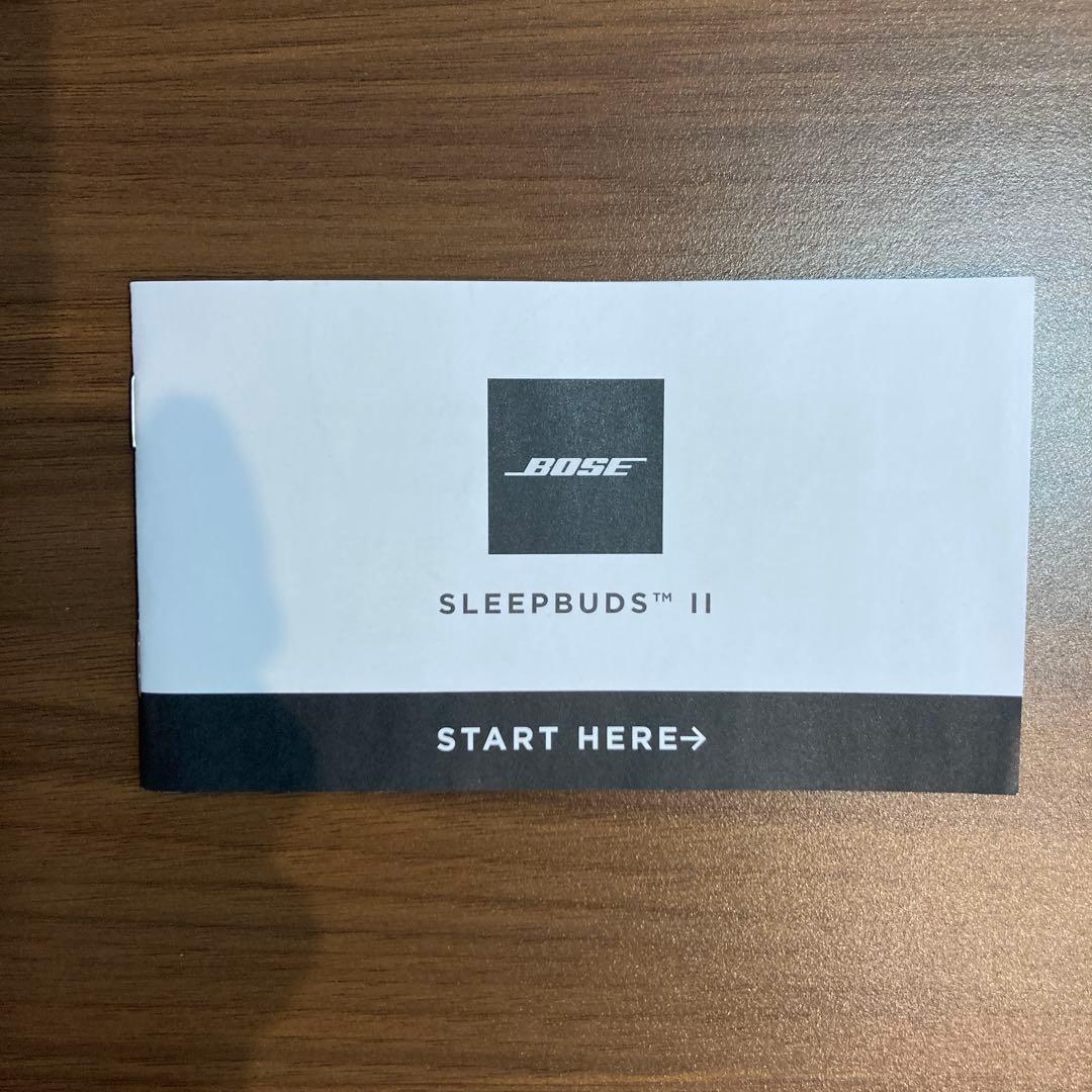 【1度試用のみ美品】bose sleepbuds II ボーズ　スリープパッズ2