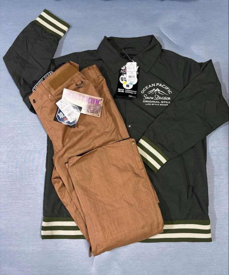 スノーボードウェアーレディース上下 新品3L OCEAN PACIFIC