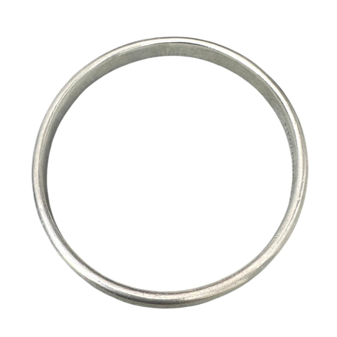★Tiffany & Co. バングル　ナローブレスレット1837　19.5cm