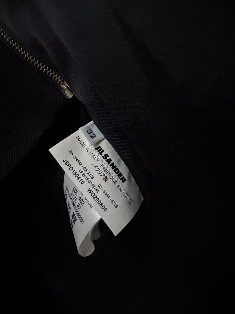JIL SANDER 試着のみ【テーラード美シルエットジャケット ネイビーS】
