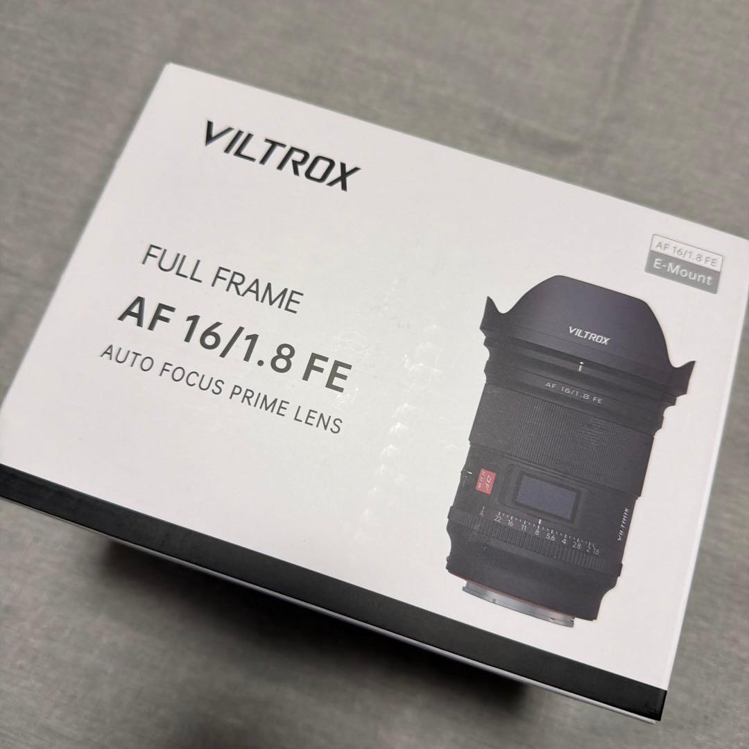VILTROX AF 16/1.8 FE レンズ