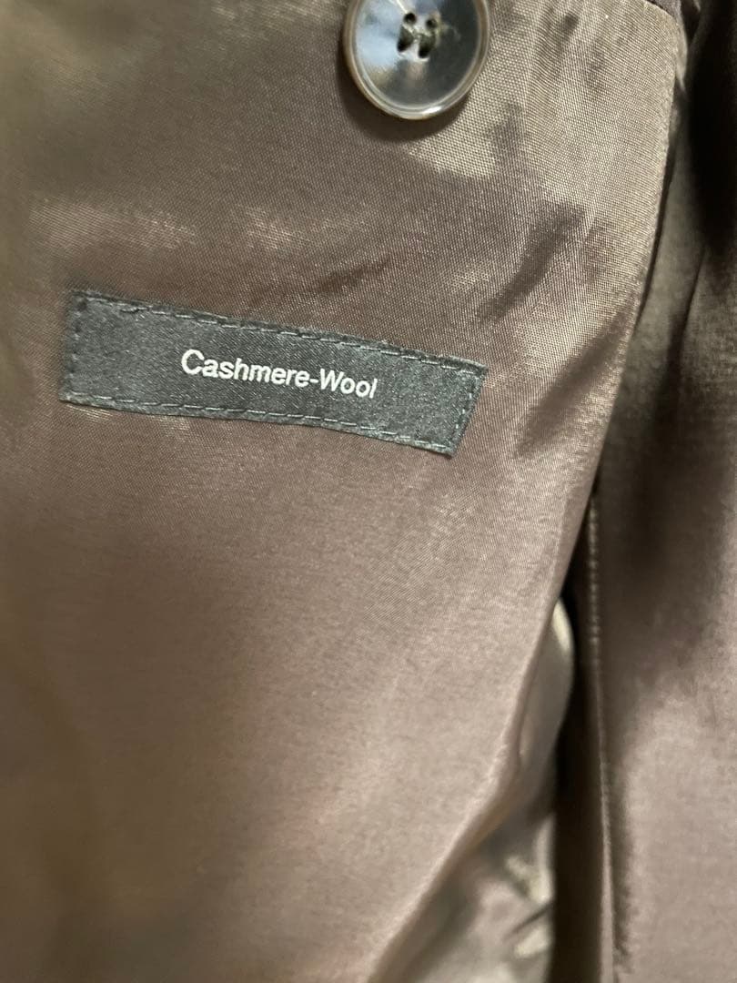 【ほんやべ】HUGO BOSS ブラウン ピーコート・ウールコート