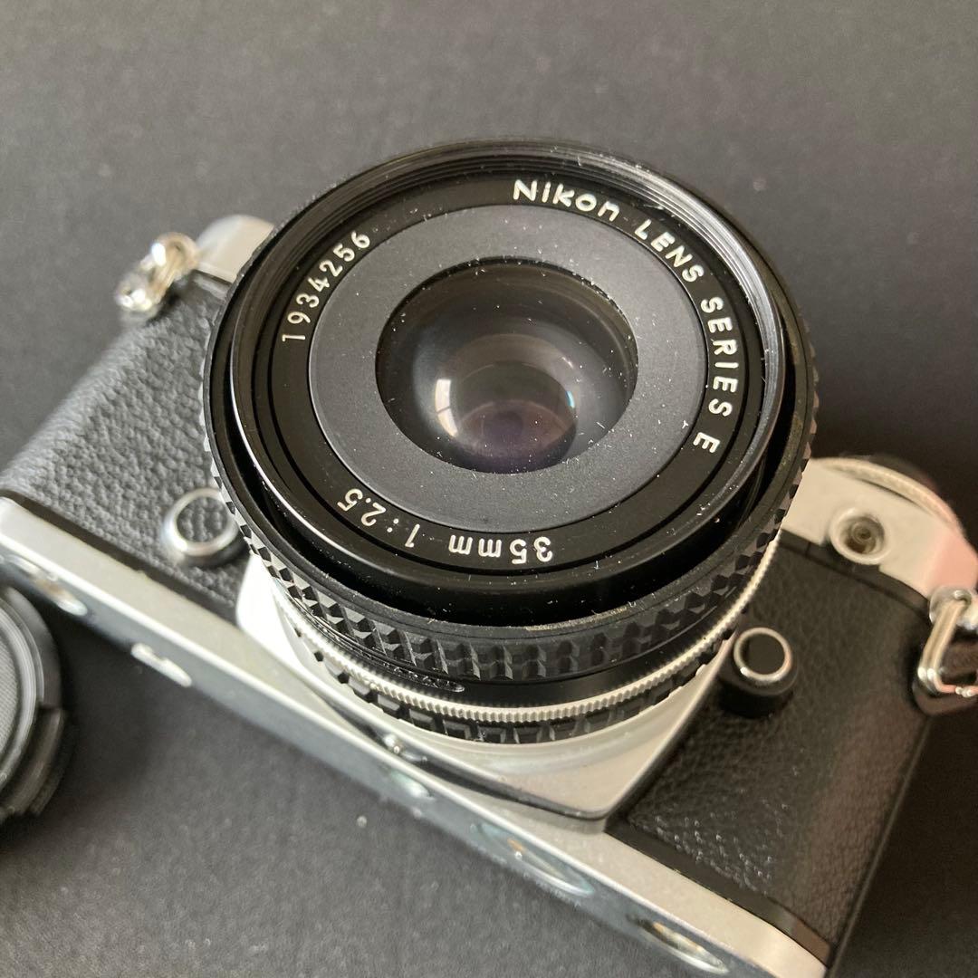 NIKON FE フィルムカメラ （35mmレンズ難あり）