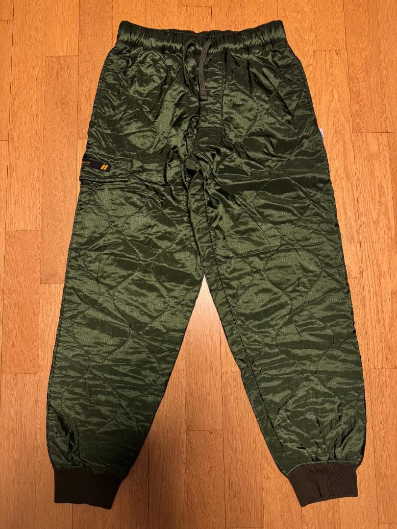 02 M WTAPS 19AW キルティング ナイロン パンツ