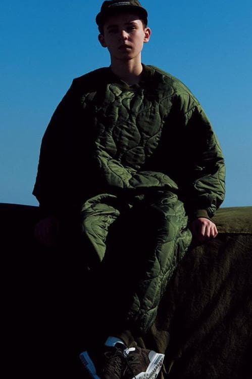 02 M WTAPS 19AW キルティング ナイロン パンツ