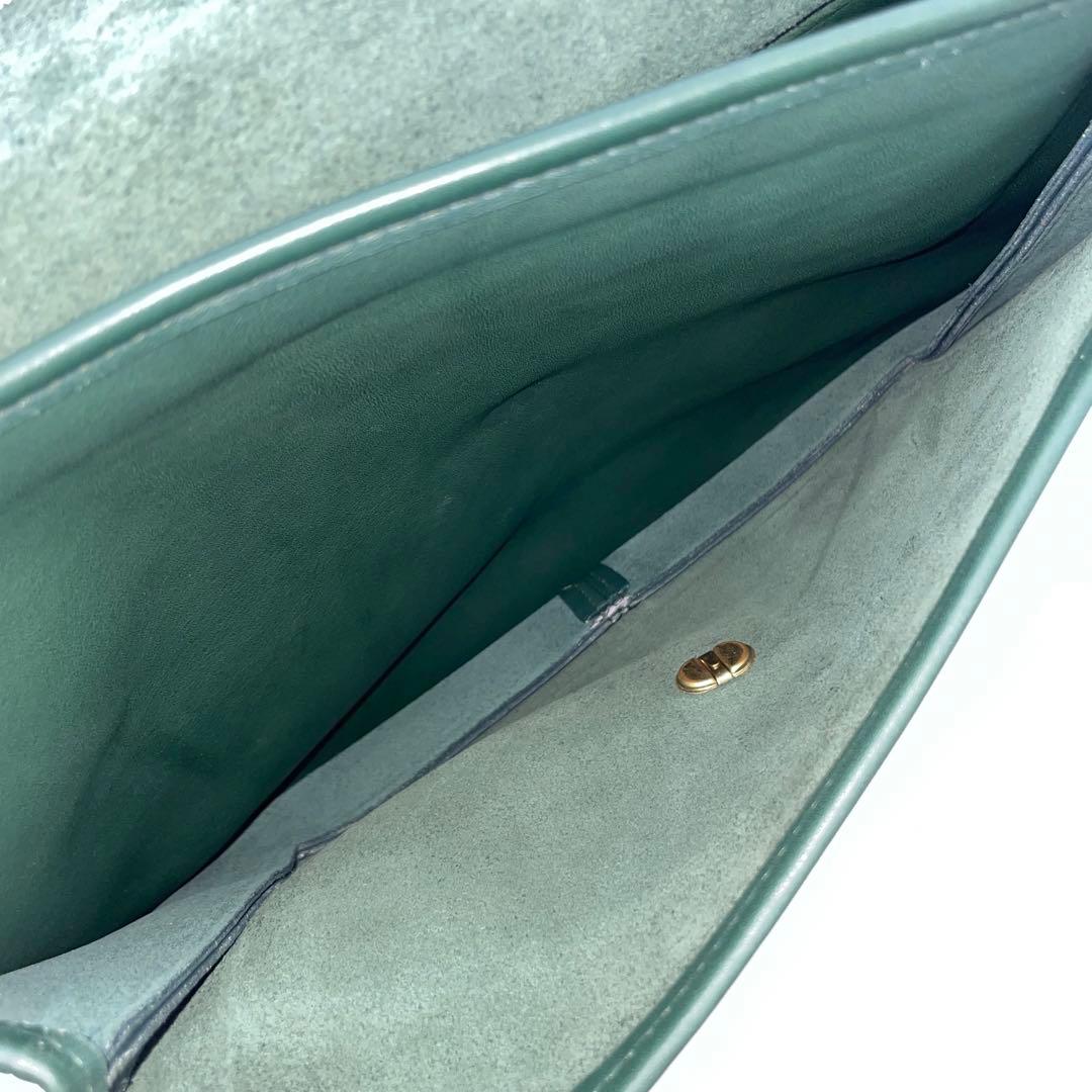 希少 オールドコーチ OLDCOACH ビジネスバッグ ターンロック グリーン