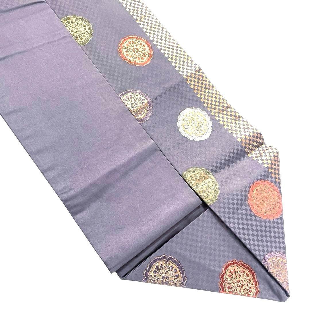 専用帯4837 ●高級 正絹 名古屋仕立て 名古屋帯