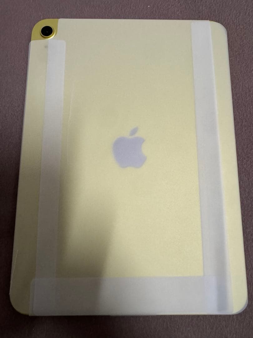 開封済未使用品　iPad A16 128GB Wi-Fi イエロー　充電回数１