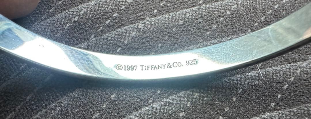 め*こ様 ティファニー　ナローバングル 1837 シルバー925