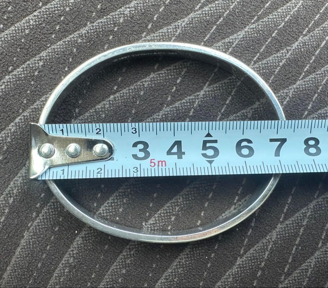 め*こ様 ティファニー　ナローバングル 1837 シルバー925