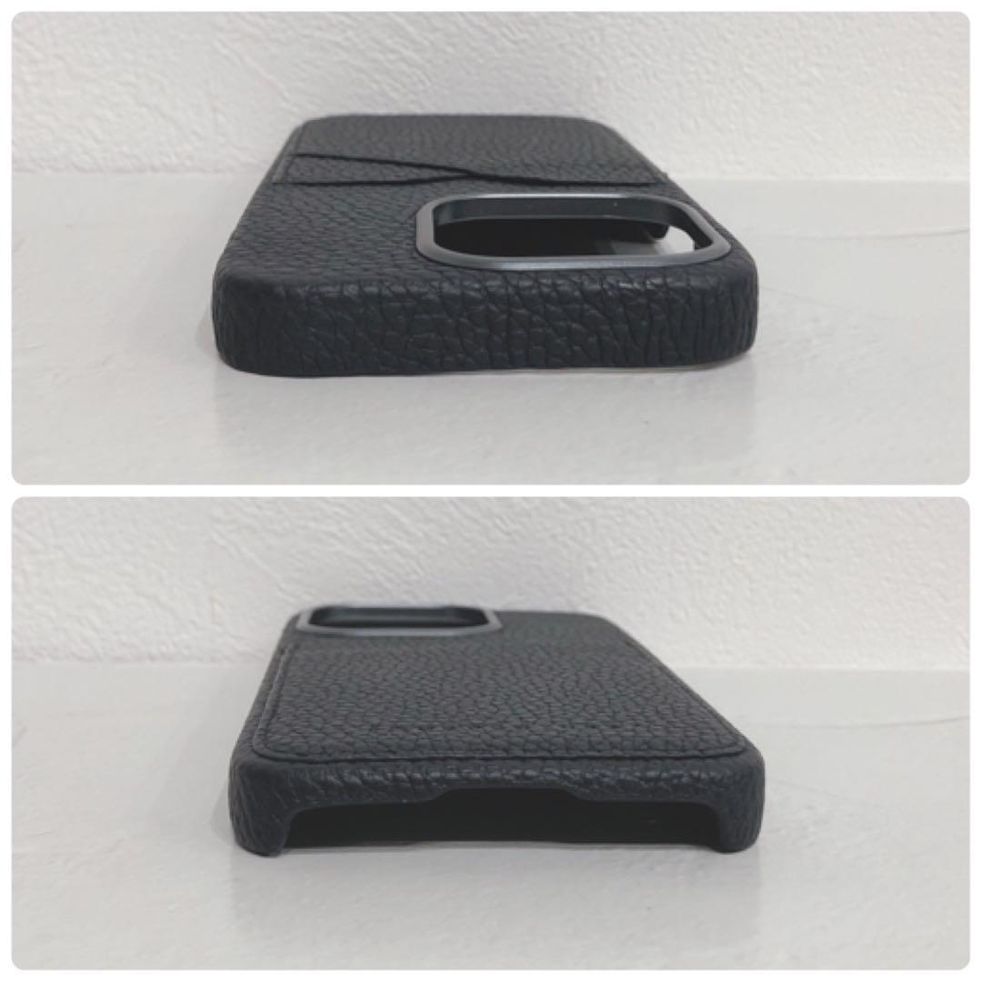 ☆美品☆ BONAVENTURA スマホケース iPhone 15Proブラック