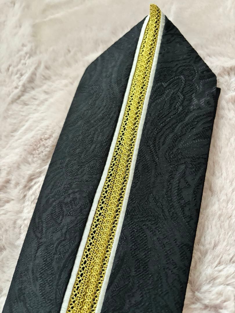 ふりふのジャカード重ね衿　振袖用