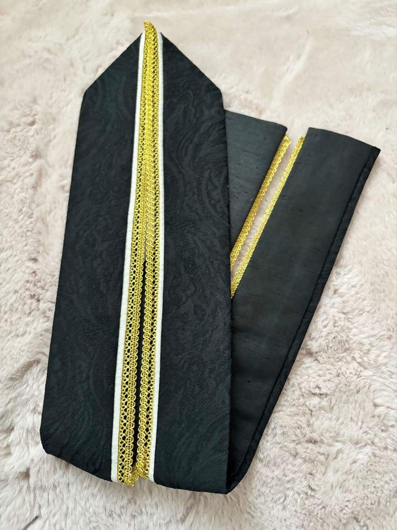 ふりふのジャカード重ね衿　振袖用