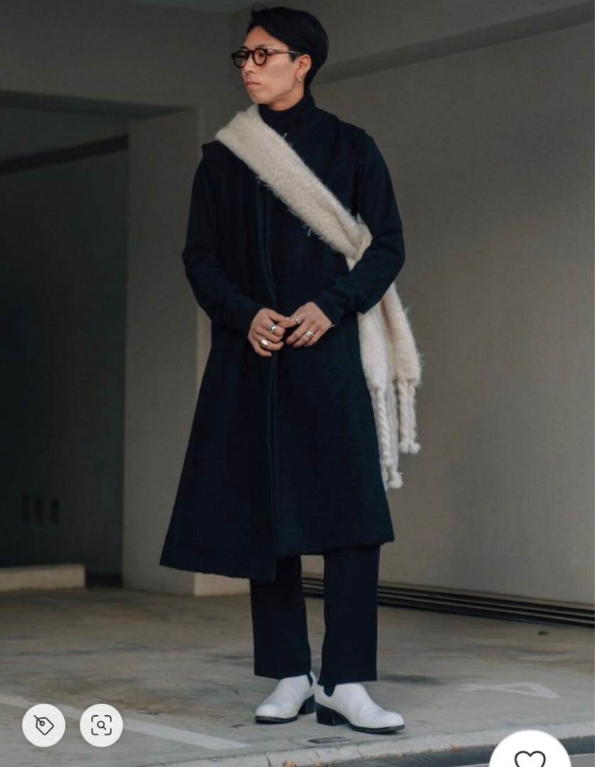 トップス JUHA SLEEVELESS COAT / Black