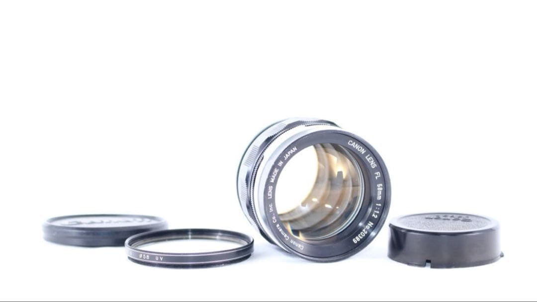 ★実用美品★キャノン CANON FL 58mm F1.2★動作OK★