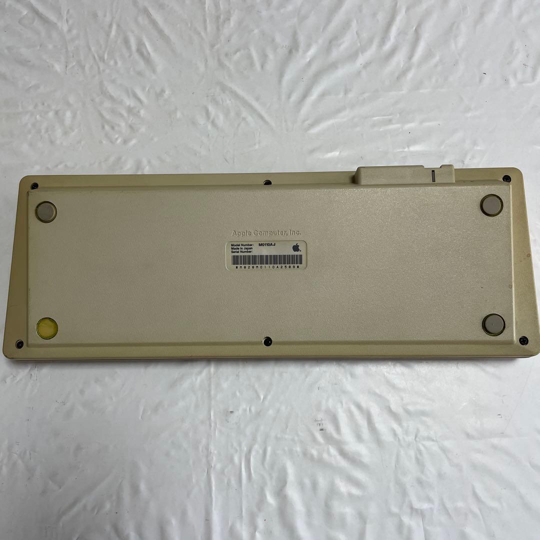 Apple Plus用M0110AJ キーボード 本体、マウス、ケーブル