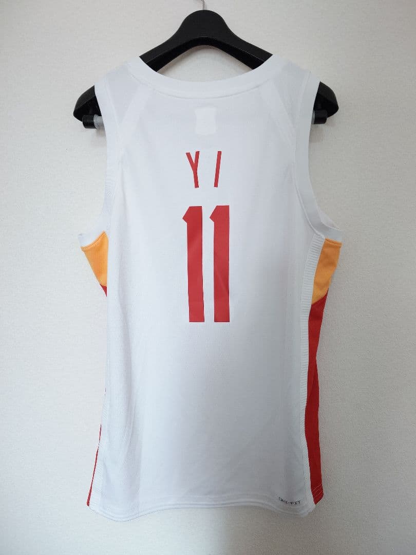 中国代表 バスケットボール ユニフォーム L 易建聯 NIKE CZ4255