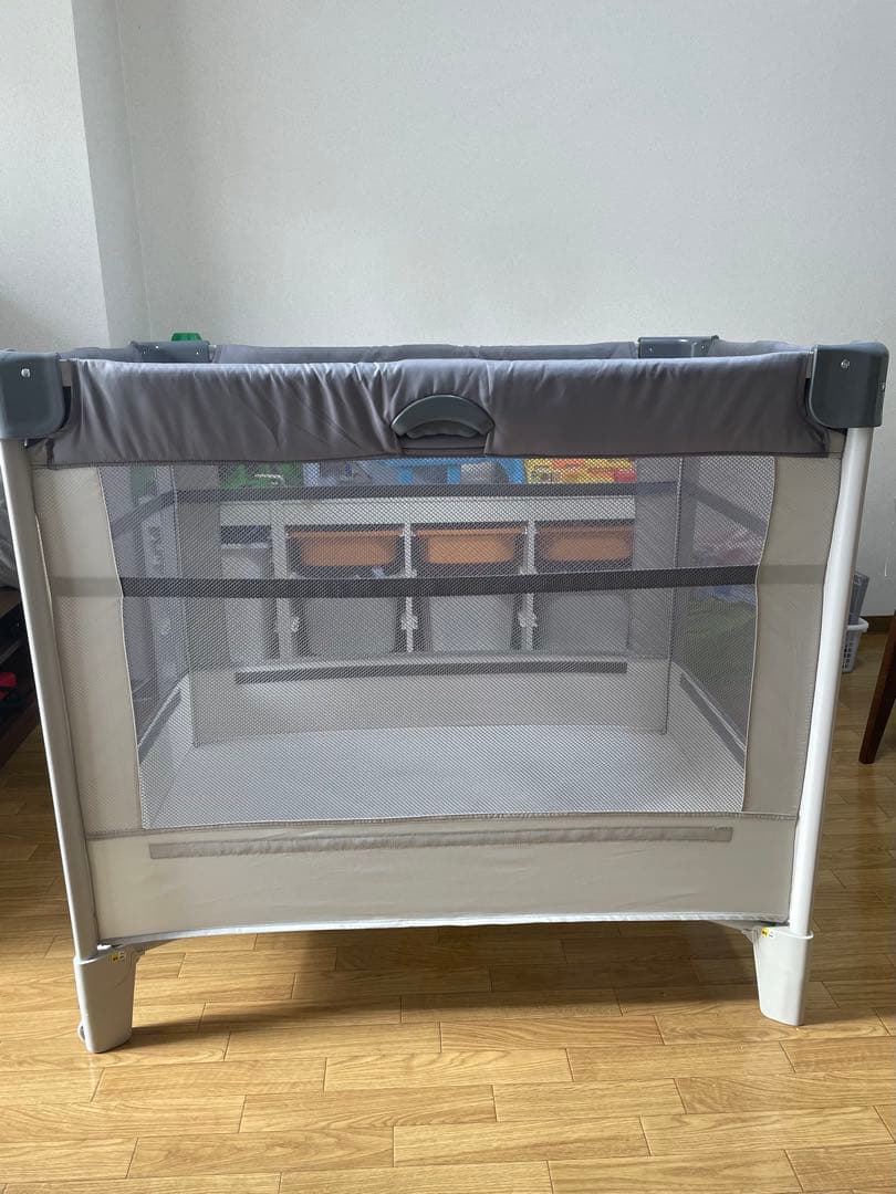 Aprica ベビーベッド ココネルエアーAB グレー