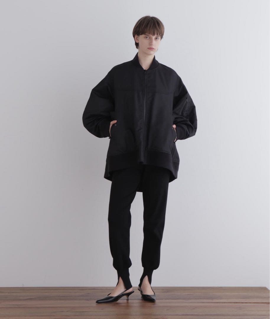 ルフィル　LE PHIL 中綿リブキルティングジャケット