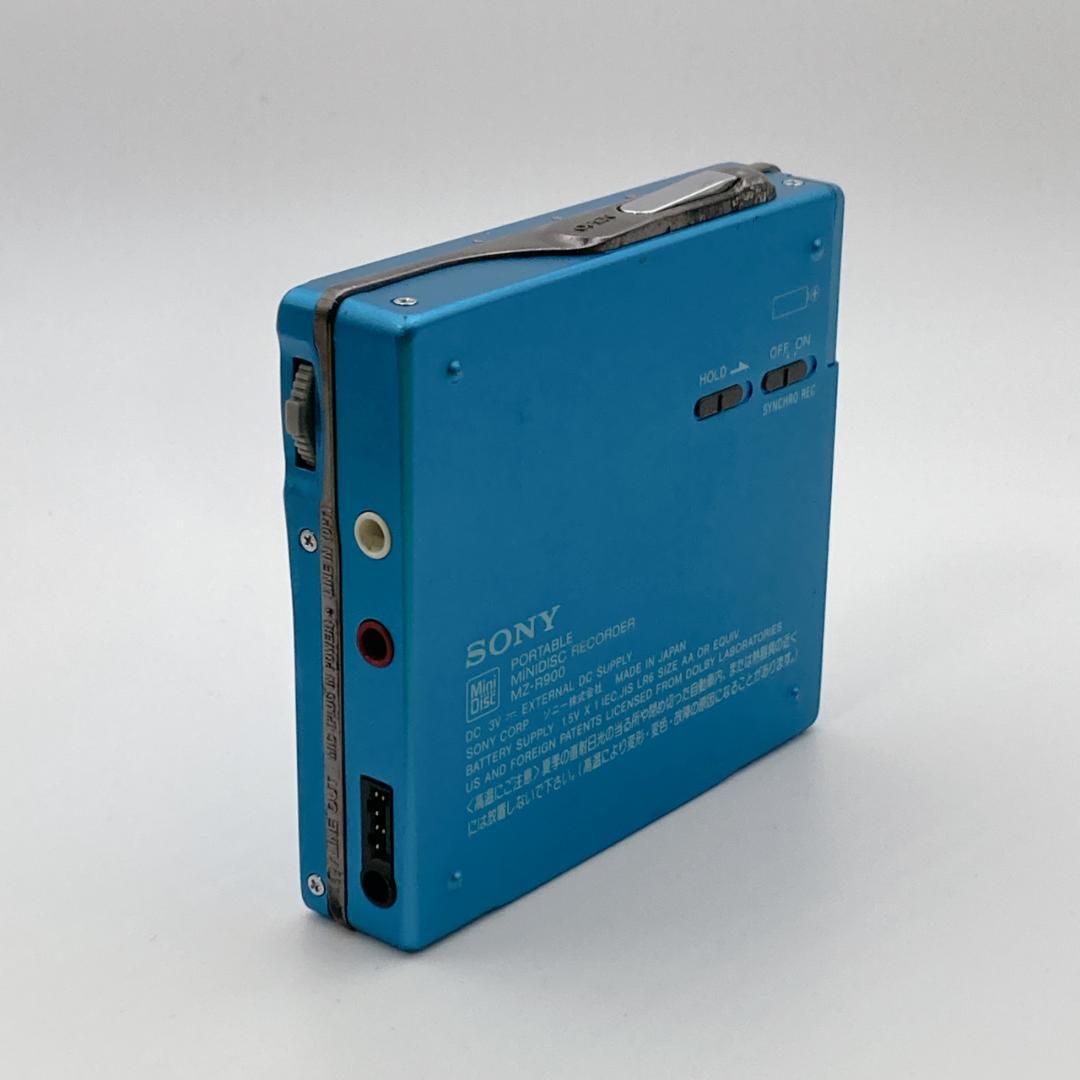 動作品 SONYソニー WALKMAN MZ-R900 ポータブルMDプレーヤー