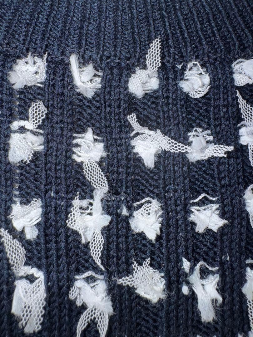 【Reneルネ】新品タグ付き定価58,300円春ニットツイード38