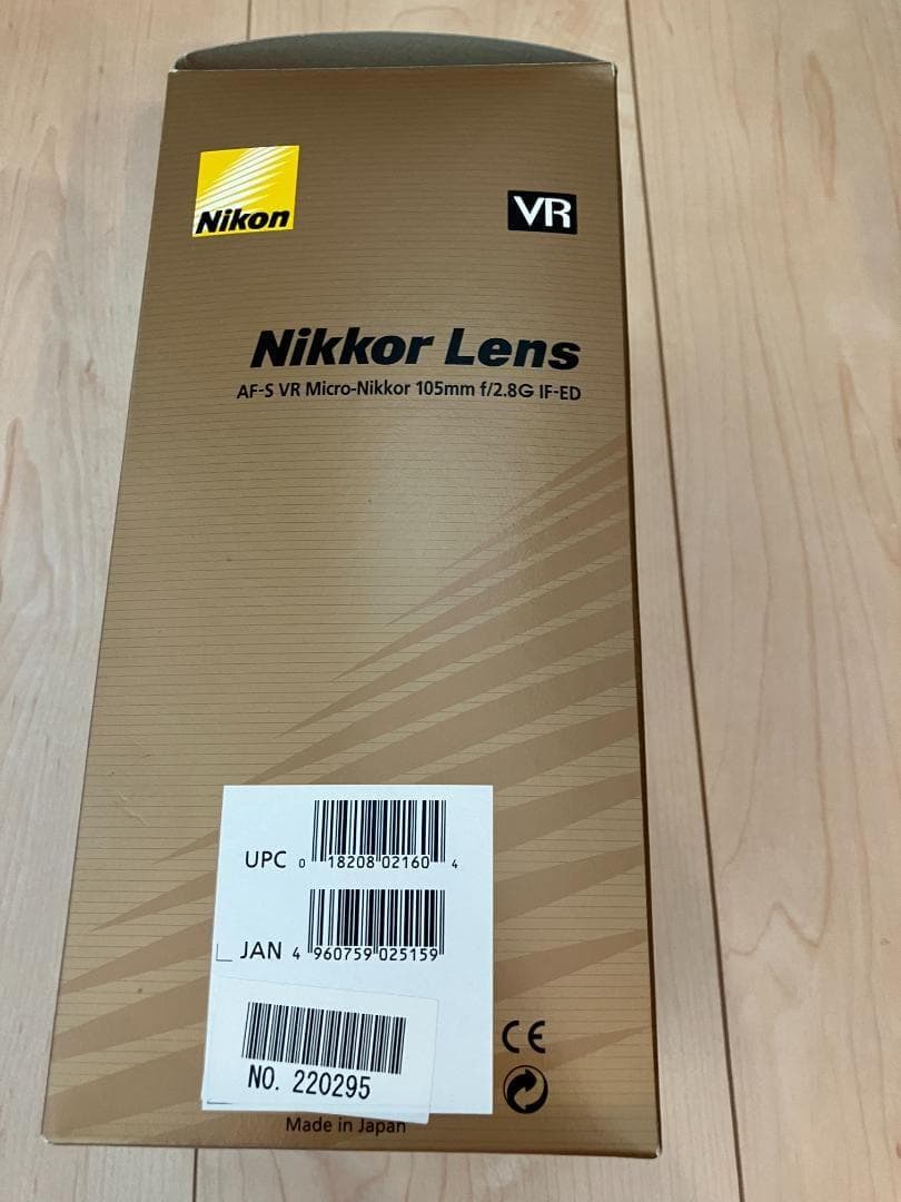 Nikon Nikkor Lens マイクロレンズ