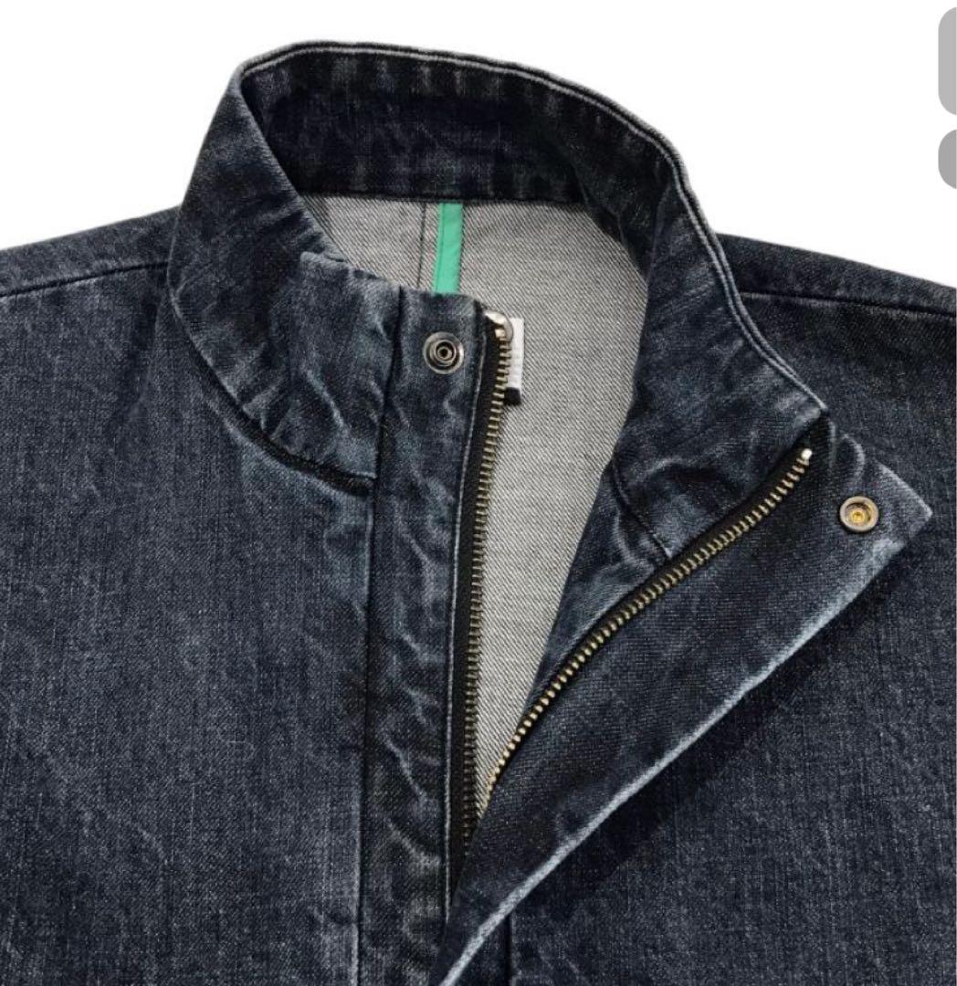 EJ SHEYANG デニムジップアップコート