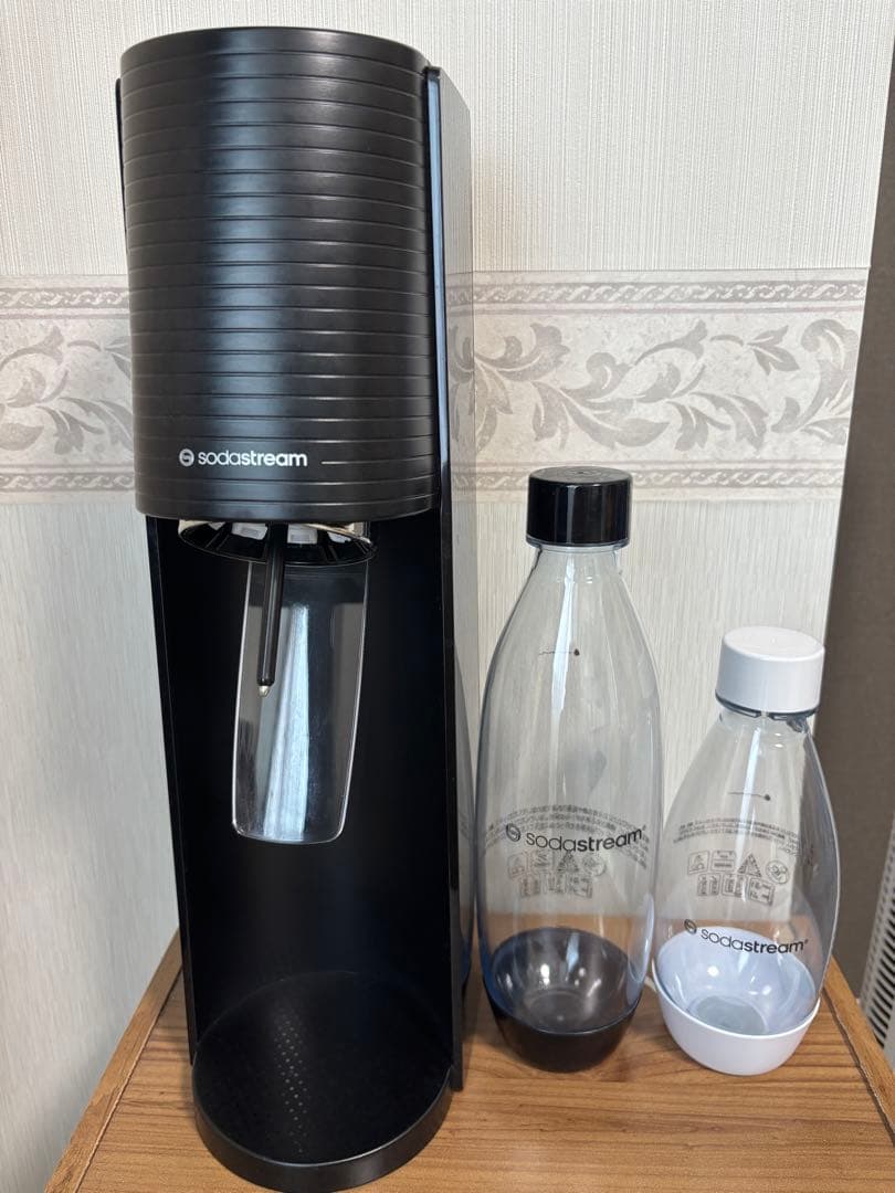 sodastream TERRA ソーダストリーム　テラ　炭酸水メーカー 黒