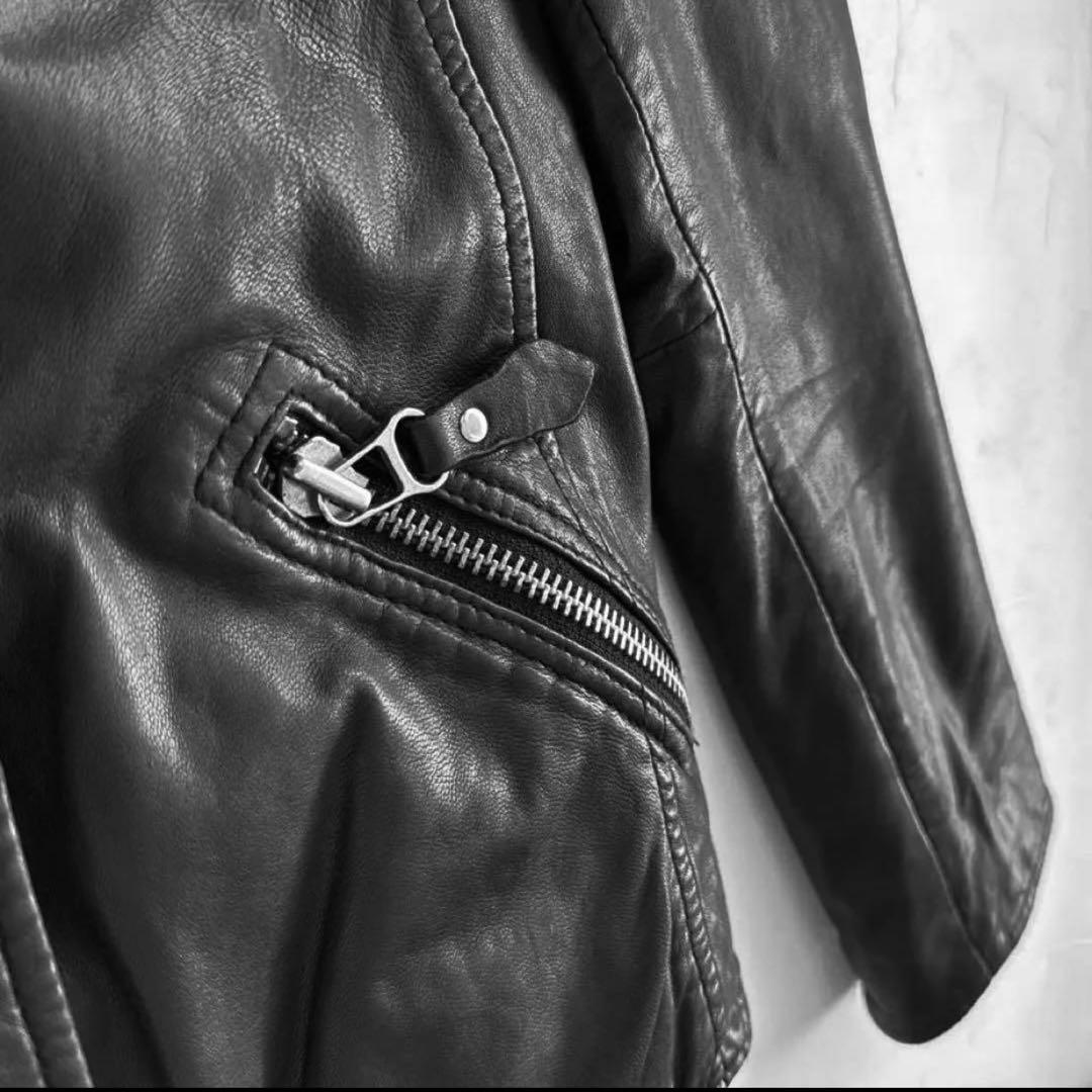 イザベルマラントラムレザー ライダース36