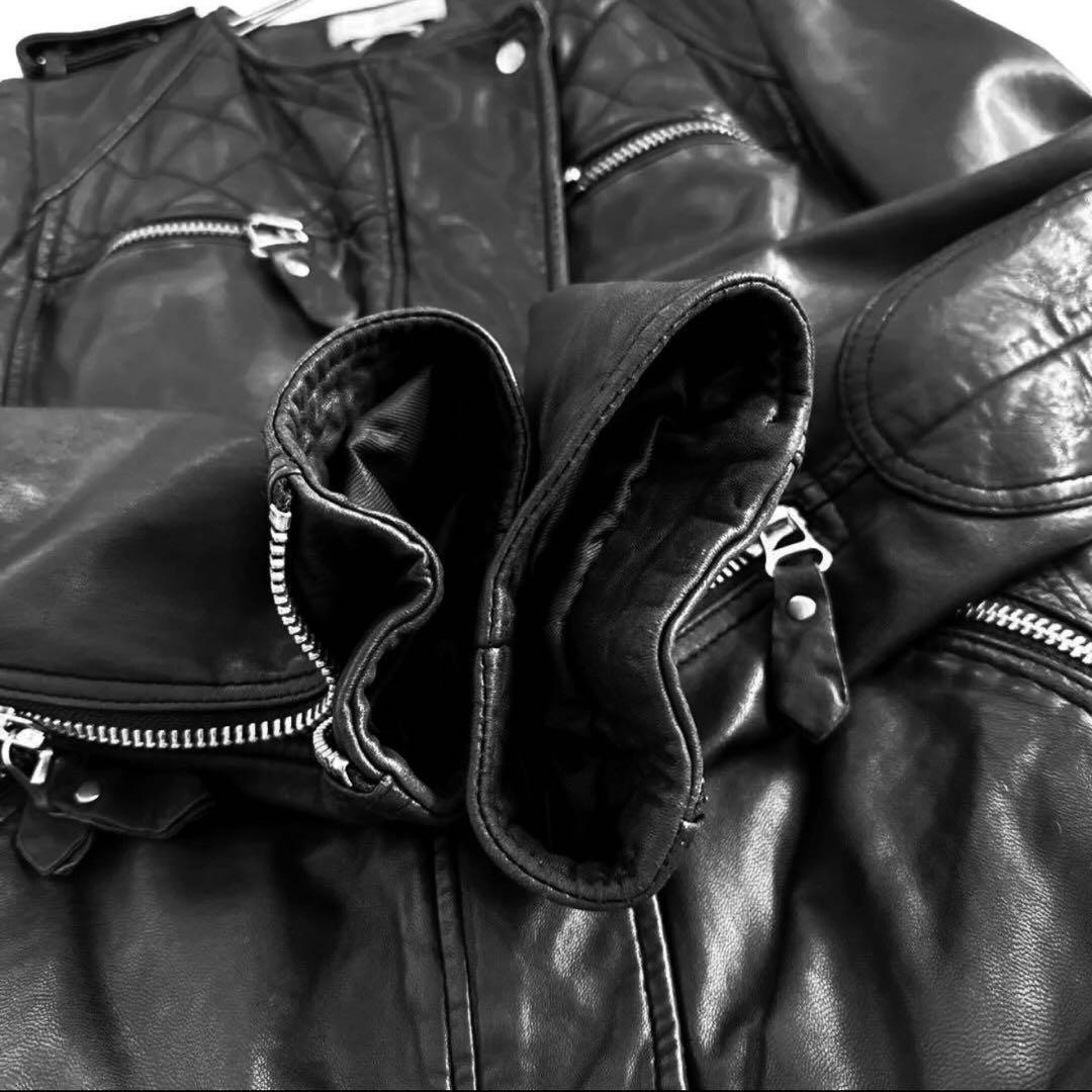 イザベルマラントラムレザー ライダース36