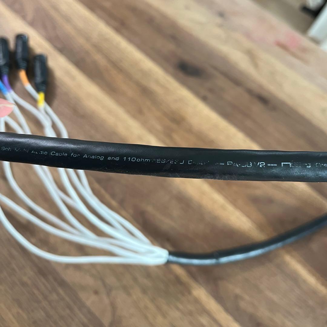 Oyaide PA-08 DXM V2 ケーブル 1.5m オス