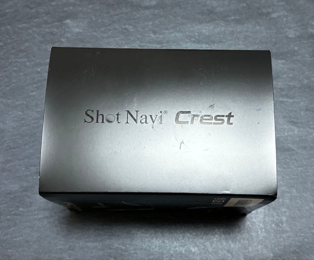 ショットナビ クレスト ホワイト×ローズゴールド