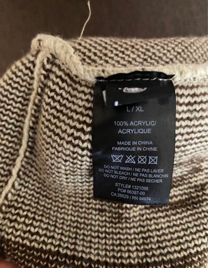 帽子 STUSSY jacquard knit bucket hat