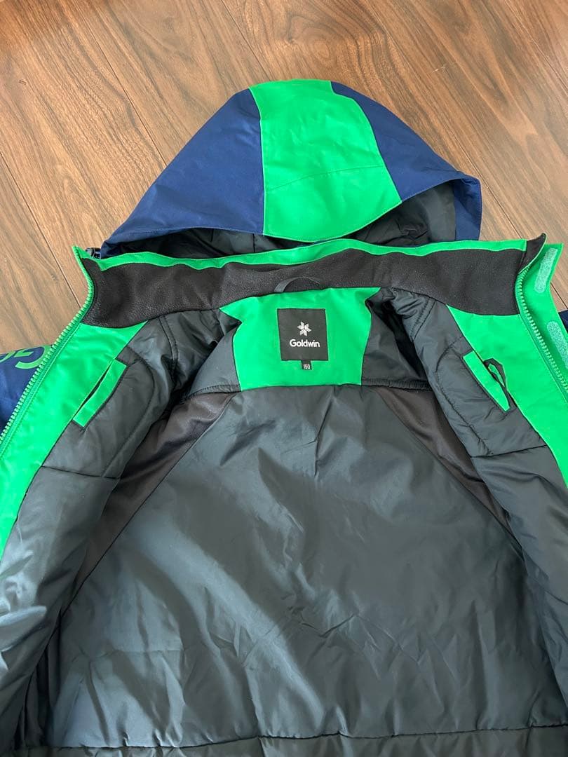 Goldwin サイズ調整付きスキーウェア上下セット ジュニア 150サイズ