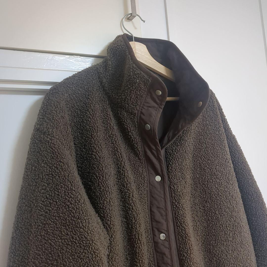 SLOBE IENA リバーシブルキルティングボアブルゾン