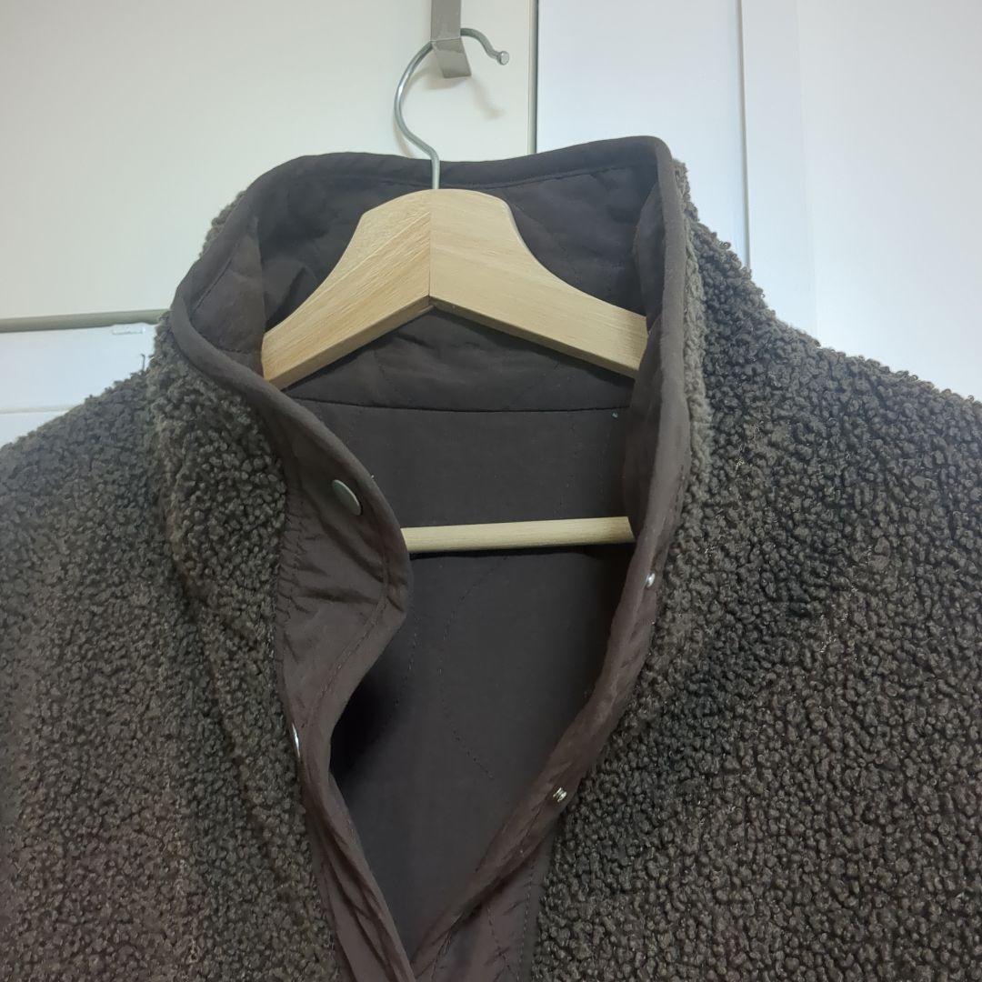 SLOBE IENA リバーシブルキルティングボアブルゾン