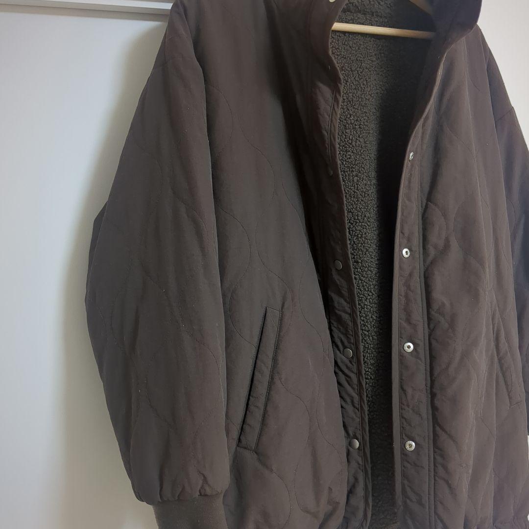 SLOBE IENA リバーシブルキルティングボアブルゾン