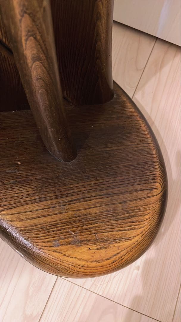 昭和レトロ 松永工房 カンティーニュ 木製姿見 全身鏡 スタンドミラー 古家具